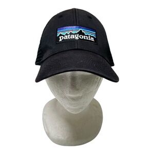 Patagonia Hat Snapback Trucker Cap Mens Black Outdoor Hiking Adult